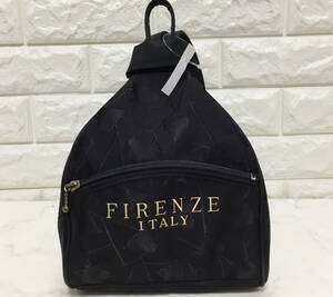 no20875 FIRENZE ITALY フィレンツェ ナイロン リュックサック デイパック ☆