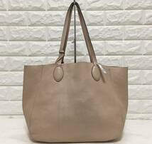 no17867 MICHAEL KORS マイケルコース 本革 レザー 肩掛けショルダー トート バッグ ☆_画像2