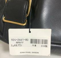 no21386 新品タグ付 SONIA RYKIEL ソニアリキエル 本革 レザー 牛革 キルティング リュックサック デイパック ☆_画像5