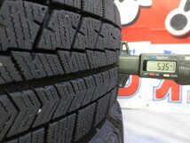 送料無料 WEDS トレファー 14×5J +45 100×4H + ブリヂストン VRX 155/65R14 8分山 中古 4本 スタッドレス N-BOX タント ワゴンR_画像9