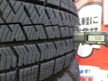 送料無料 ACROBAT 15インチ 15×6J +45 100×5H + ブリヂストン VRX2 195/65R15 2020年 7.2ｍｍ 9分山 中古 4本 インプレッサ プリウス_画像6