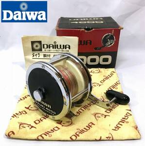 美品 Daiwa Dozuki 4000 ダイワ 胴付リール　オリジナル収納袋 取扱説明書 箱付き 動作確認済み / フィッシング 船用 ボート 釣り具 竿 海