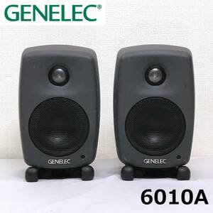 正規品 プロ向け GENELEC ジェネレック Active Speaker アクティブ スピーカー 6010A Monitor speaker 電源コード アップトランス付き