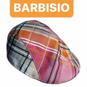 BARBISIO バルビジオ ハンチングキャップ イタリア 美品 7 1/2 サイズEUR 60