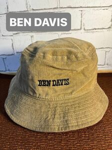 BEN DAVIS ベンデイビス 帽子 コーディロイハットバケットハット男女兼用　