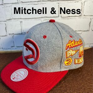 Mitchell & Ness Melton Patch アトランタホークス スナップバック 美品 キャップ NBA