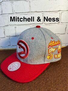 Mitchell & Ness Melton Patch アトランタホークス スナップバック 美品 キャップ NBA