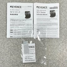 未使用品 KEYENCE キーエンス セーフティレーザスキャナ 多機能タイプ表示ユニット SZ-VU04 & 取付金具 SZ-VB11 [R12855]_画像5