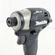 未使用品◆makita マキタ 充電式インパクトドライバ TD173DRGX バッテリー2個・充電器・ケース付きセット 18V 6.0 ブラック [Ｂ2531]_画像4