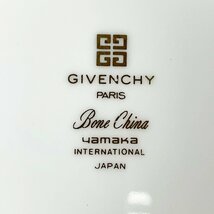 未使用品 GIVENCHY ジバンシー 小皿 八角 プレート 白 ブドウ 5枚セット [F6146]_画像5