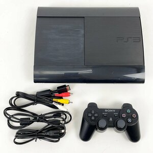 SONY PS3 PlayStation3 プレイステーション3 250GB CECH-4000B 本体一式 ブラック [R12980]