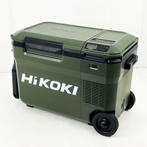 HiKOKI ハイコーキ コードレス冷温庫 UL18DB フォレストグリーン 25L 冷蔵庫 保温庫 クーラーボックス [B2472]