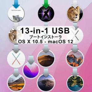 Mac OS 13 in USB ブートインストーラー 