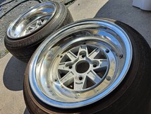 スピードスター マークIII マーク3 深リム 旧車 当時物 SSR 8J 114.3_画像3