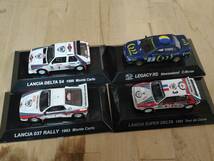 1/64 ミニカー LANCIA DELTA S4 / 037 RALLY / SUPER DELTA / LRGACY RS ４台セットで！_画像1