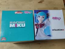 初音ミク ２体セットで！　レーシングミク 2023 tropical ver ＆　シャイニーT.R.フィギュア　Project DIVA MEGA39's FIGURIZM α _画像4