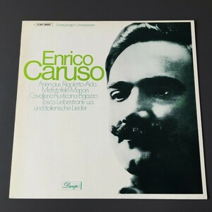 [d53]/ 独盤 LP /『Enrico Caruso エンリコ カルーソー 』/ 1 C 047-00657