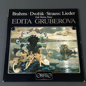 [h11]/ 独盤 LP /『エディタ・グルベローヴァ / Brahms, Dvorak, Strauss Lieder / Edita Gruberova / Erik Werba』/ S 066831
