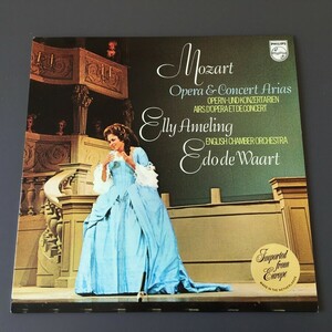 [h49]/ 蘭盤 LP /『モーツァルト オペラ＆コンサート アリア集 アーメリング ワールト Mozart Elly Ameling Waart』/ 6500 544