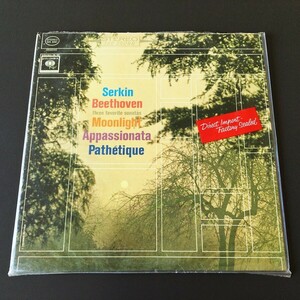 [i05]/ 米盤 LP /『ベートーヴェン：ピアノ・ソナタ第14番「月光」、第8番「悲愴」、第23番「熱情」』/ ゼルキン』/ MS 6481