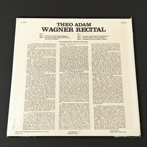 [i27]/ 英盤 LP /『テオ・アダム / ワーグナー・リサイタル / Theo Adam / Wagner Recital』/ OS 26093の画像2