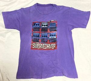 【送料無料】90s Vintage T-Shirt Swervedriver “Raise / Pedal Board”1992 Tour Shirt ［Color Pedal］スワーヴドライヴァー /Creation