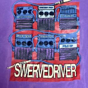 【送料無料】90s Vintage T-Shirt Swervedriver “Raise / Pedal Board”1992 Tour Shirt ［Color Pedal］スワーヴドライヴァー /Creationの画像3