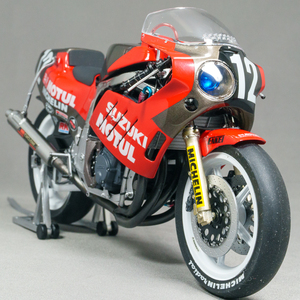 ★フジミ 1/12 ヨシムラ・スズキGSX-R750 1986年 鈴鹿8耐レース仕様　完成品 ★