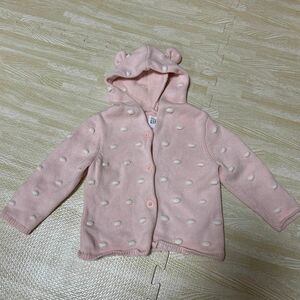 babygap ニットカーディガン　くま耳　70cm 6-12M