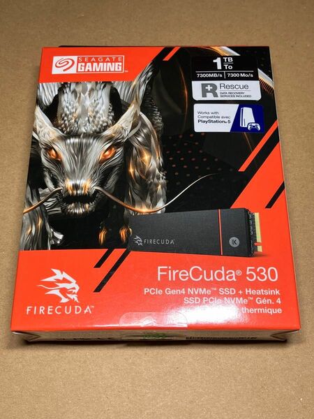 SEAGATE FireCuda 1TB ヒートシンク付き PS5