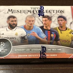 【新品・未開封】 2022-23 Topps UEFA Champions League Museum Collection Soccer 未開封ボックスの画像2