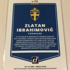 2021-22 Panini Donruss Soccer Zlatan Ibrahimovic #152 ズラタン・イブラヒモビッチの画像2