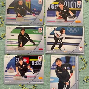 EPOCH 2024 TEAM JAPAN OFFICIAL CARDS WINTER OLYMPIANS ロコ・ソラーレ　全6種