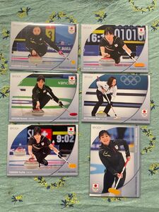 EPOCH 2024 TEAM JAPAN OFFICIAL CARDS WINTER OLYMPIANS ロコ・ソラーレ　全6種