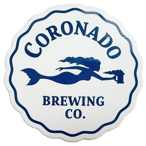 訳有 コロナド ブリューイング ステッカー CORONADO Brewing Co. STICKER アメリカサンディエゴ CA ビール BEER 醸造 シール デコ カスタム