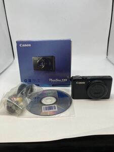 Canon/キャノン PowerShot S95 パワーショット ブラック 6.0-22.5mm 1:2.0-4.9 動作品 デジカメ コンパクトtktkt