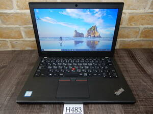 Ｈ483☆SSD 256GB＆無線LAN☆☆Core i5☆Windows10☆メモリ8GB★12Ｗ液晶ノートパソコン★Lenovo★THinkPad x260