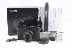 FUJIFILM プレミアムコンパクトデジタルカメラ X30 ブラック FX-X30B #2402211A