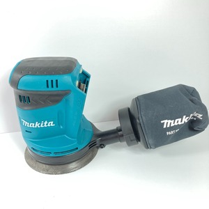 ＊＊ MAKITA マキタ 18V 125mm 充電式ランダムオービットサンダ 本体のみ ※バッテリ・充電器なし BO180D ブルー 傷や汚れあり