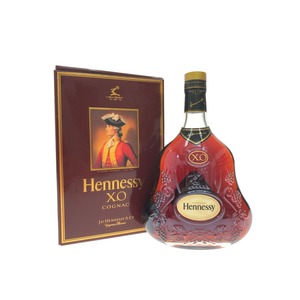 ▼▼ Hennessy ヘネシー 蒸留酒 ブランデー コニャック XO 金キャップ クリアボトル 700ml 箱付 未使用 未開栓