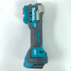 ＊＊ MAKITA マキタ 18V 充電式マルチツール 先端工具付 ※バッテリ・充電器なし TM52D ブルー やや傷や汚れありの画像2