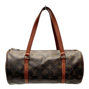 ☆☆ LOUIS VUITTON ルイヴィトン モノグラム パピヨンGM M51365 ブラウン ハンドバッグ レディース ゴールド金具 傷や汚れあり