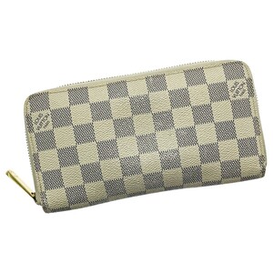 ☆☆ LOUIS VUITTON ルイヴィトン ジッピー・ウォレット N60019 ダミエ・アズール ラウンドファスナー財布 レディース 傷や汚れあり