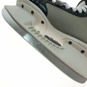 □□【1円スタート】 Bauer バウアー Silver PRO ホッケー スケート靴 22cm ブラック/グレー 傷や汚れありの画像6