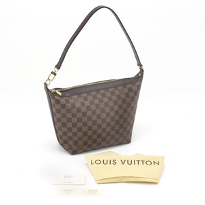 $$ LOUIS VUITTON ルイヴィトン ハンドバッグ ダミエ イロヴォ N51995 ブラウン やや傷や汚れあり