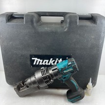 κκ MAKITA マキタ 電動工具 鉄筋カッター ケース付 コードレス式 18v 29005 SC163D グリーン やや傷や汚れあり_画像1