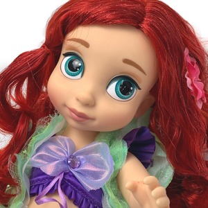 ** Disney Disney специальный * выпуск * кукла Ariel Little Mermaid Disney магазин немного царапина . загрязнения есть 