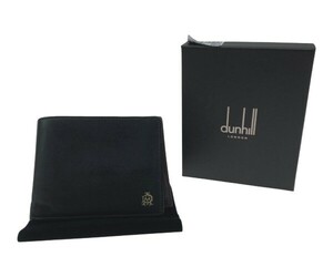 ●● dunhill ダンヒル 財布 2つ折り財布 DUL2S832A ブラック x ブラウン 傷や汚れあり