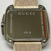 ◆◆ GUCCI グッチ 腕時計 シェリーライン　クーペ　メンズ 131.3 やや傷や汚れあり_画像2