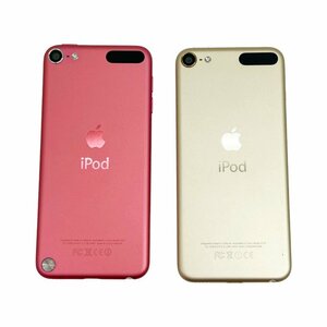 ◆◆【1円スタート】 Apple アップル 【ジャンク】iPod　第5世代・第6世代　2台まとめ MC904J/A　MKHC2J/A 全体的に状態が悪い